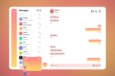 Chatter - Dashboard 3d emoji app chat chat dashboard chat online clean dashboard design emoji graphic design modern online chating site ui ux web design website