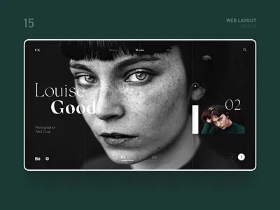 Web Layout Practice 15 branding design powerpoint design ppt slide ui ui design ux web web design