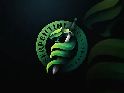 Snake N' Sword badge beast brand branding colorfull colossal designs esports game games gaming illustration mark masculine modern serpent snake sword