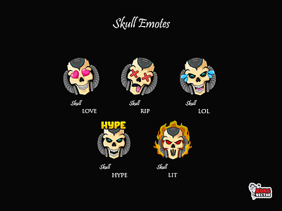 Skull Twitch Emotes creativity customemote customemotes design designer emoji emote emoteart emotes graphicforstream hype lit lol love rip sticker streamers twitchemote twitchemotes twitchstreamers