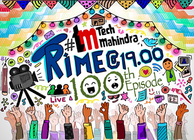 Company Events / Name Doodles doodle doodleart doodles illustraion illustrator primetime primetimeshow talkshow techmahindra zebratechnologies