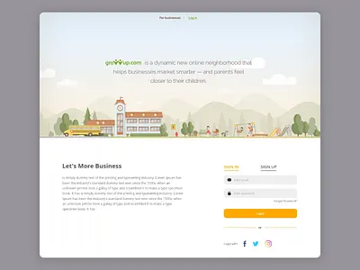 Web Login Page UIUX - Design behance design design art designer designs landingpage login loginpage modern moderndesign socialmedia trend ui uiuixdesign uiux web website website design wix yellow