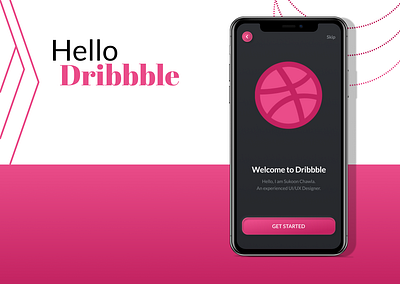 Hello Dribbble ! app neumorphic design ui ux