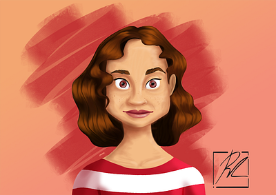 Lola digital art digital illustration digital painting illustration photoshop wacom wacom intuos