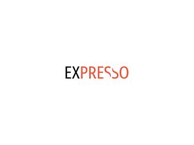 Expresso branding design lettering letters logo logotype news newsfeed newsletter