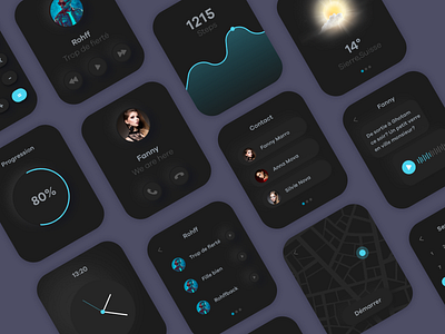 apple watch dark apple apple watch design ui uiux