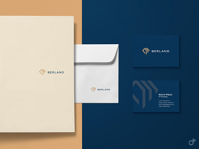 Berland Brand Identity 2 branding concept branding design construction company logo logo concept logo design property developer stationery design visual identity visual identity design