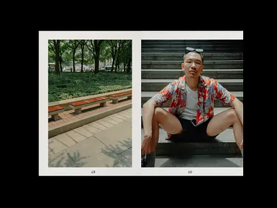 PhotoBook Layout Design II concept design editorial graphicdesign layout layoutdesign photobook photograhy photography zine