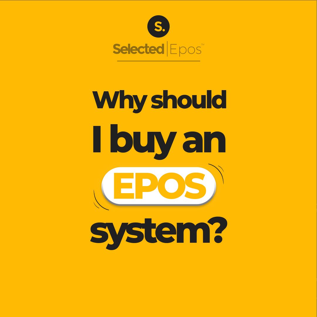 Why should I buy an EPOS system? branding design illustration vector