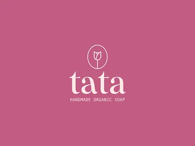 Tata - Brand Design system brand brand design brand identity logo logo system logotype pink soap