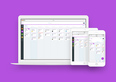 ToDo app design minimal ui ux web website