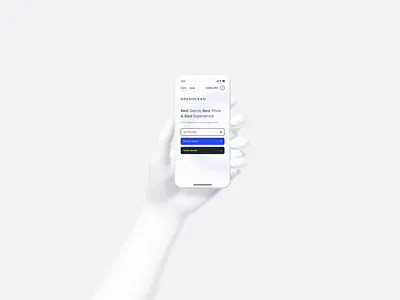 Openocean - Crypto DeFi Home Page app bitcoin blockchain btc crypto landingpage minimal minimalist ui ux wallet