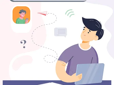 Feedback from a tutor illustration