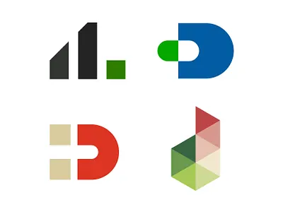 Alphabet project - letter D alphabet branding challenge design icon logo logo design logodesign project vector