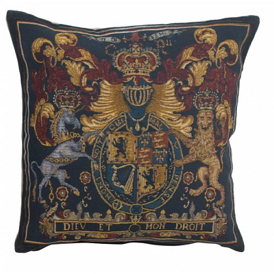 STUART CREST 2 BELGIAN COUCH PILLOW branding design home decor icon tapestry tapestry cushion wall art