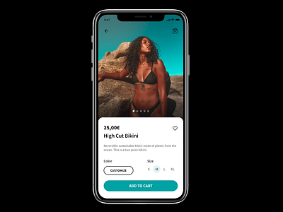 #DailyUI #33 Customize Product app bikini custom customize daily 100 challenge dailyui design mobile mobile ui product shop ui userexperience userinterface ux