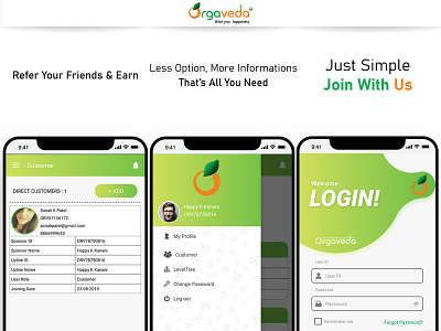 Orgaveda app design adsum adsum originator adsumoriginator app concept app design app designer app interface app ui app ui ux application concept originator ui concept uiux user interface ui