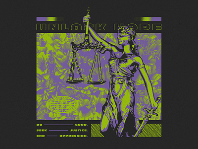 Unlock Hope - Do Good apparel do good hope justice merch opression seek streetwear unlock vector