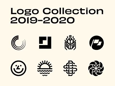 Logo Collection - 2019-2020 badge badge design branding and identity branding brand identity design identity illustration logo logo 2d logo design logodesign logos logotype