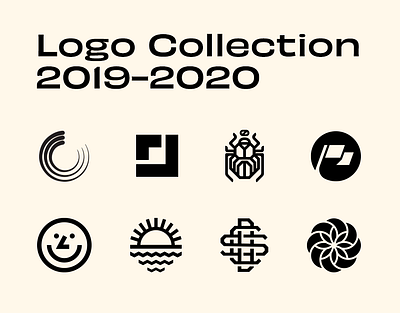 Logo Collection - 2019-2020 badge badge design branding and identity branding brand identity design identity illustration logo logo 2d logo design logodesign logos logotype