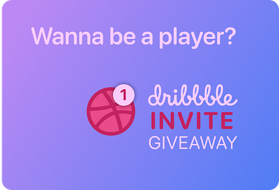Dribbble Invite dribbble invite