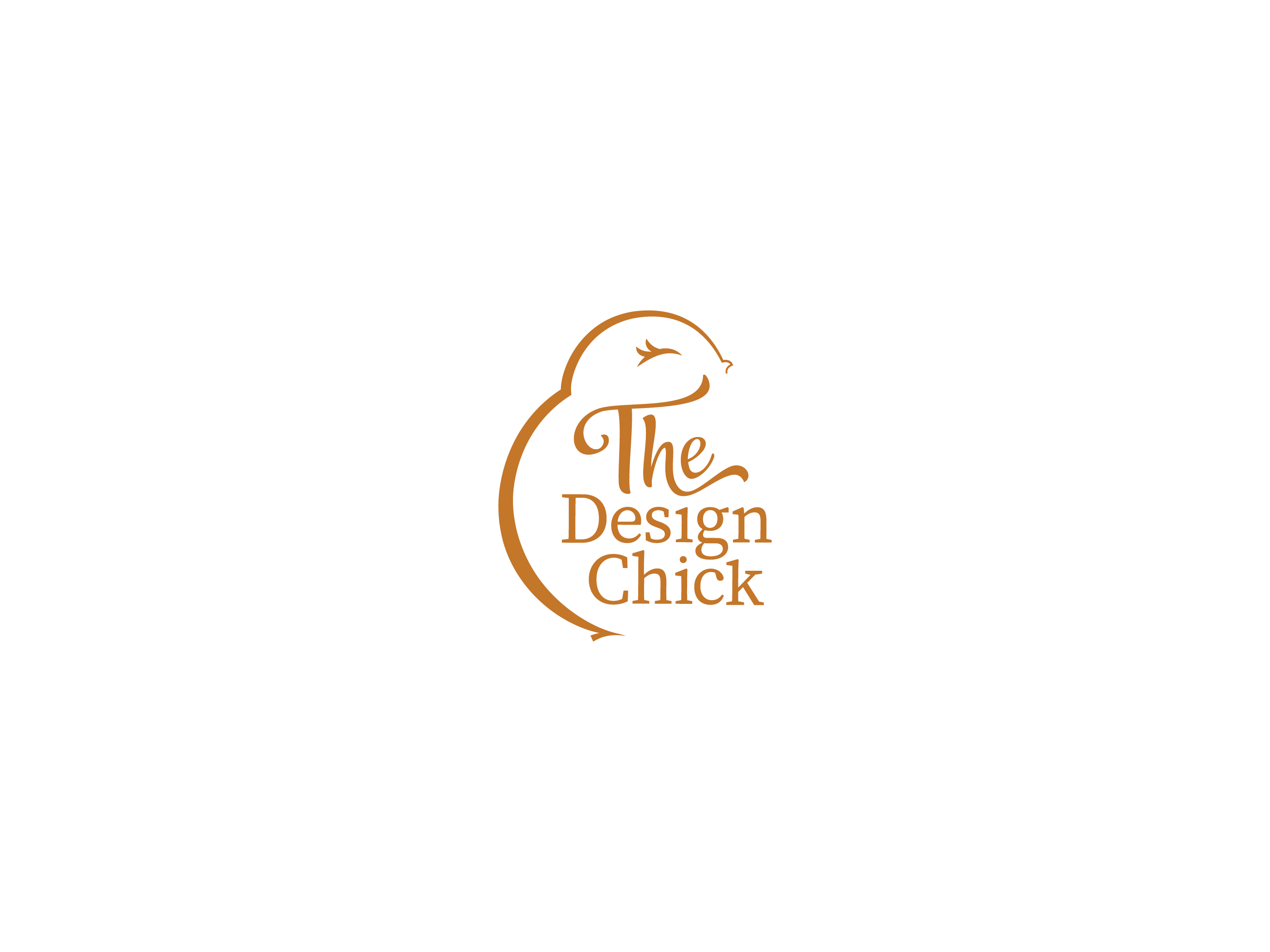 Example of The Design Chick Logo