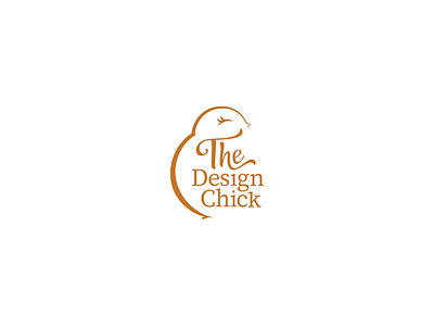 The Design Chick Logo adobe illustrator branding logo