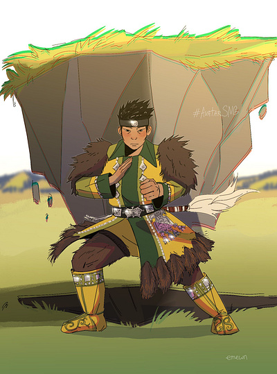 Yakut earthbender | #AvatarSNG illustration