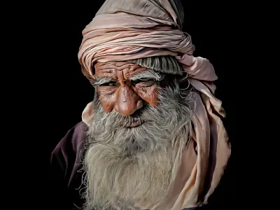 Old Man design digital paintig illustration