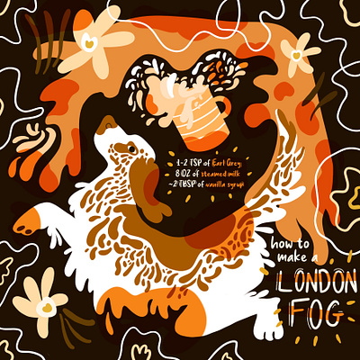 How To Make That: London Fog animal illustration design illustration london fog specialty coffee third wave coffee