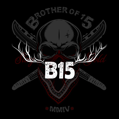 B15 - BROTHERHOOD - TEES brand design brand identity branding design flat illustration lettering logo minimal vector