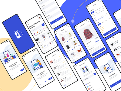 Tyrese - Ecommerce Mobile App UI app app design apple colorful concept design ecommerce ecommerce app ecommerce design fashion app flutter grocery app ios app mobile app design online shop online shopping shop shopping app ui ux