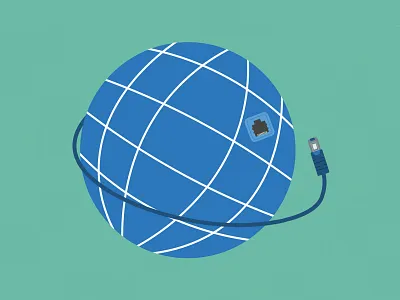 Broadband broadband design energy illustration vector