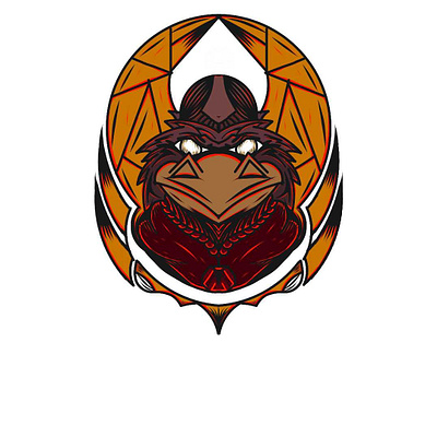 Bad eagle illustration for t-shirt deaign illustration tshirtdesign vector