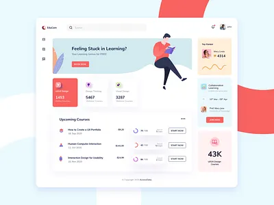 Dashboard ClearData colorful dashboard dashboardhome page illustration material ui design mobile app reports uiux trend 2018 uxui design web design