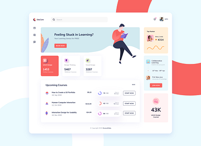 Dashboard ClearData colorful dashboard dashboardhome page illustration material ui design mobile app reports uiux trend 2018 uxui design web design