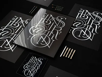 INSPIR@TiON calligraphy hand lettering handlettering lettering poster poster art print type typography vintage
