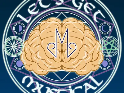 Let's Get Mystical adobe photoshop art brain design drawing graphic design illustration logo mystic mystical rune