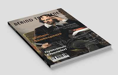 Behind the Scenes Magazine (Theatre Magazine Design) anton chekhov cover design editorial editorial design graphic design hamlet indesign layout layout design magazine magazine cover magazine design moliere oscar wilde photoshop print print design shakespeare theater theatre