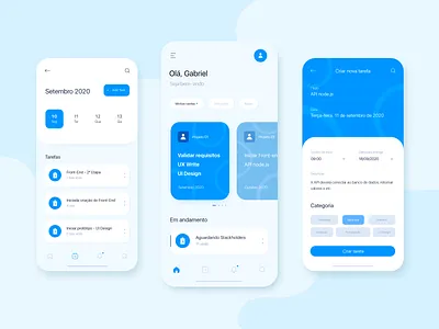Task App Concept app app design concept flat illustrator interface mobilie project task task manager ui ux