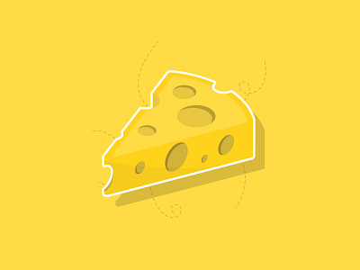 Swiss Cheese design illustration