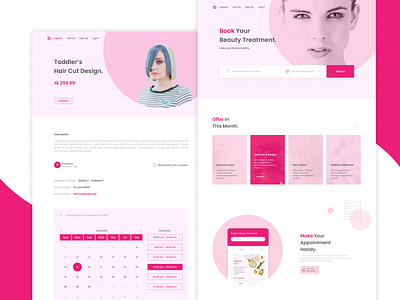 Bella - Parlour Booking Web App appointment booking beauty app beauty parlour bella booking event booking makup event parlour parlour booking