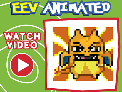 Animated Eeevee pokemon emotes for twitch animated emote eevee emote pokemone twitch emote
