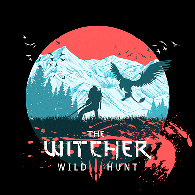 Poster - The Witcher 3: Wild Hunt art ciri collage design design art geralt poster thewitcher triss witcher yennefer