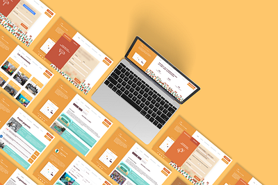 Les Créativistes - Website calendar design form field front page orange protest ui ux website