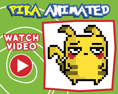 Animated pikachu emote for twitch streamer emote pika pikachu pokemon pokemon emote twitch emote