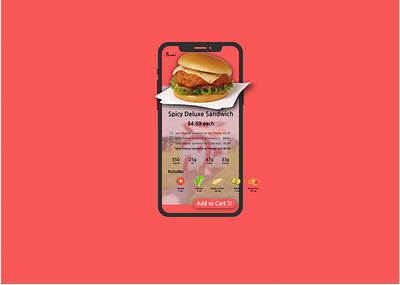 Daily UI 043 chick fil a chick fil a design chick fil a ui clean ui daily ui daily ui 043 dailyuichallenge food menu food menu design food menu ui foodapp menu ui menui design red ui uiux userexperience userinterface ux