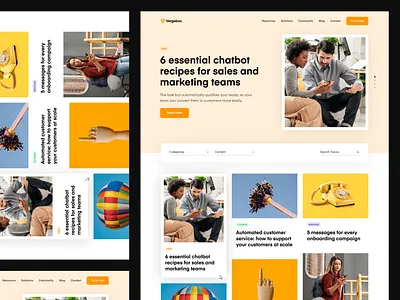 Vergebox - Resources Page app branding clean icon illustration interface design ios knowledge base landing page mobile product design resources saas typography ui ui design ux ux design web design website