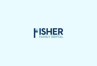 Fisher Family Dental | Logo branding color dental design icon illustration logo medical orthodontics vector