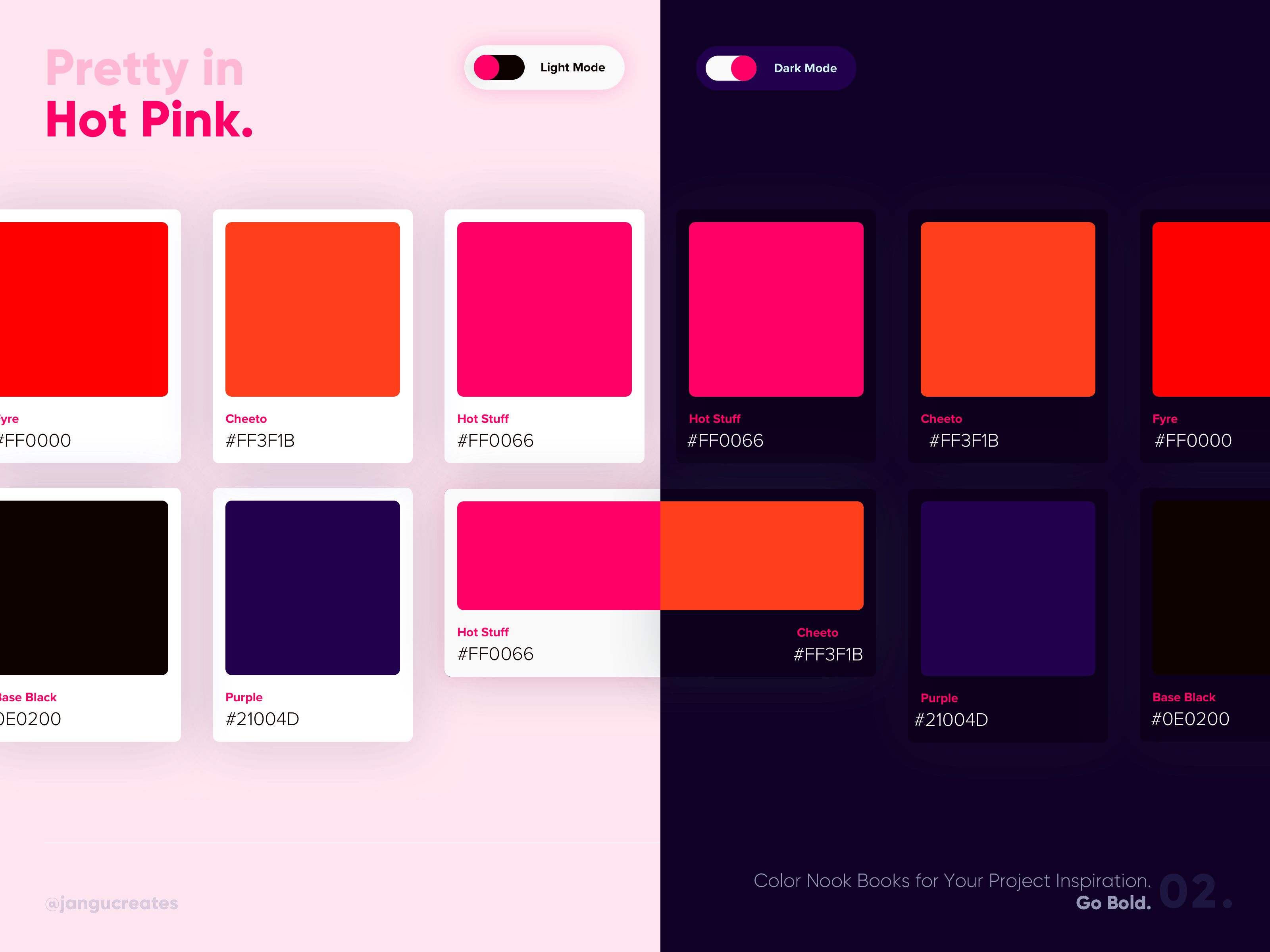 Example of Color Nook Books, 02 Hot Pink